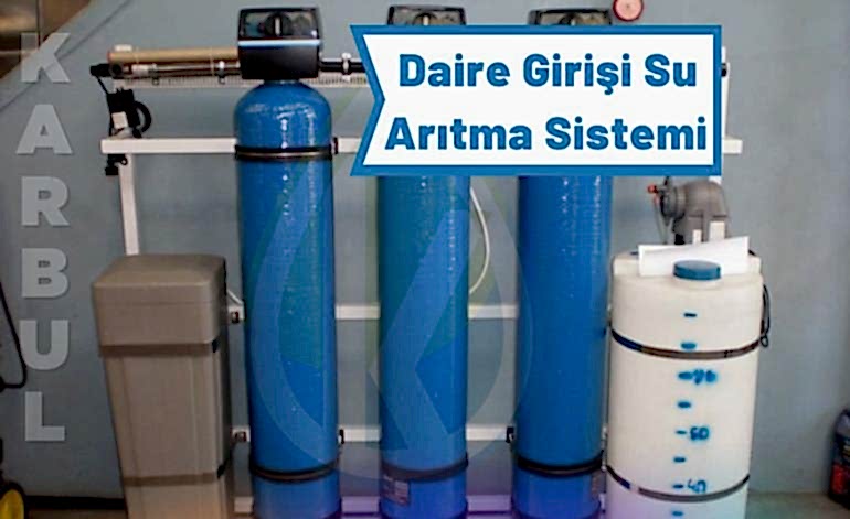 Daire Girişi Su Arıtma Sistemi